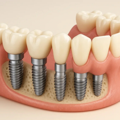 Multiple Dental Implants